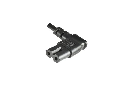 Cable de alimentación Euroconector tipo C a C7, 0,75 mm², VDE, negro, longitud 5,00 m